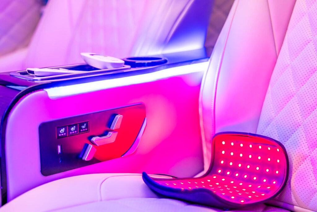 Chromotherapie (Lichttherapie) - Regeneration durch HBOT - OXY Lounge Appenzell - MaDoMa GmbH