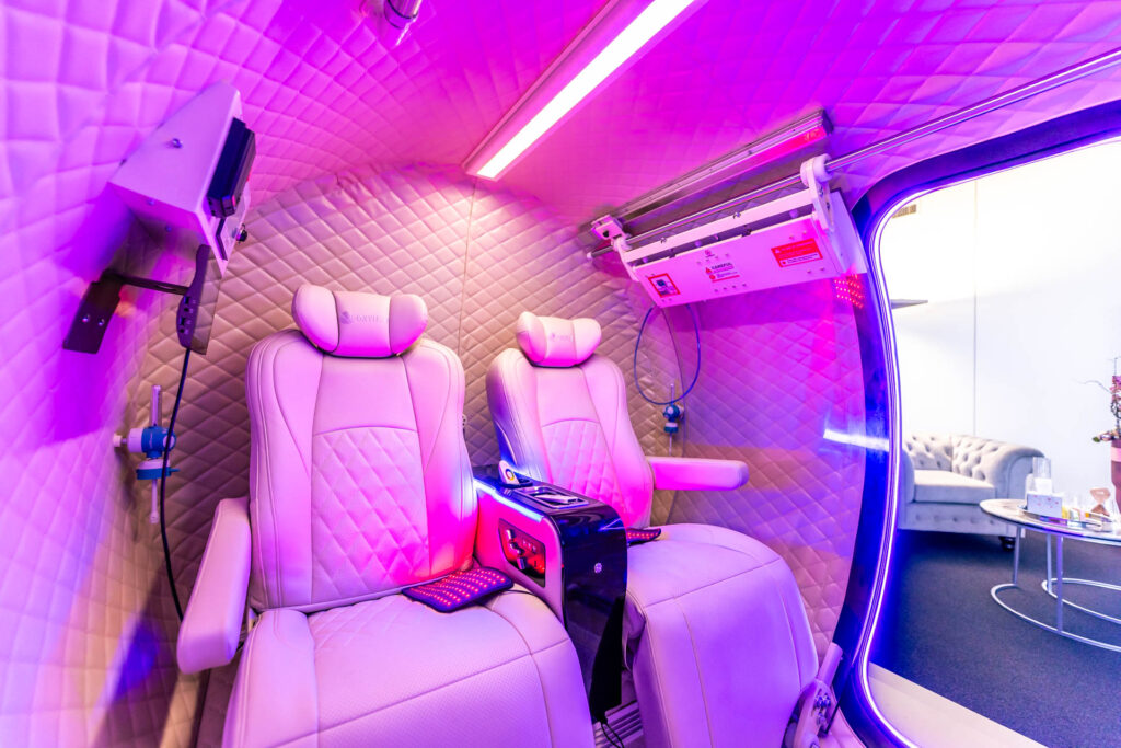 Hyperbarer Sauerstofftherapie (HBOT) - OXY Lounge Appenzell - MaDoMa GmbH