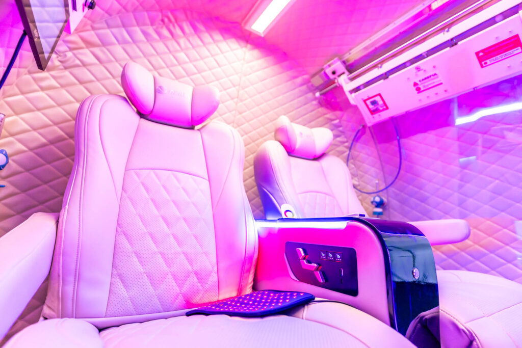 Chromotherapie (Lichttherapie) - OXY Lounge Appenzell - MaDoMa GmbH