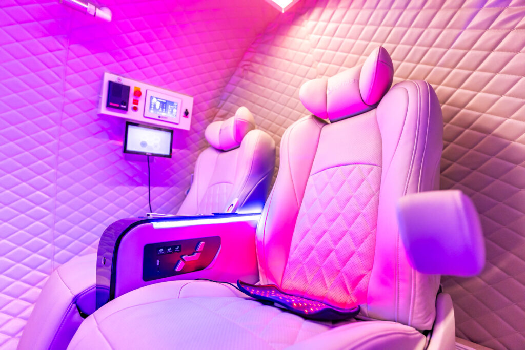 Hyperbarer Sauerstofftherapie (HBOT) - OXY Lounge Appenzell - MaDoMa GmbH