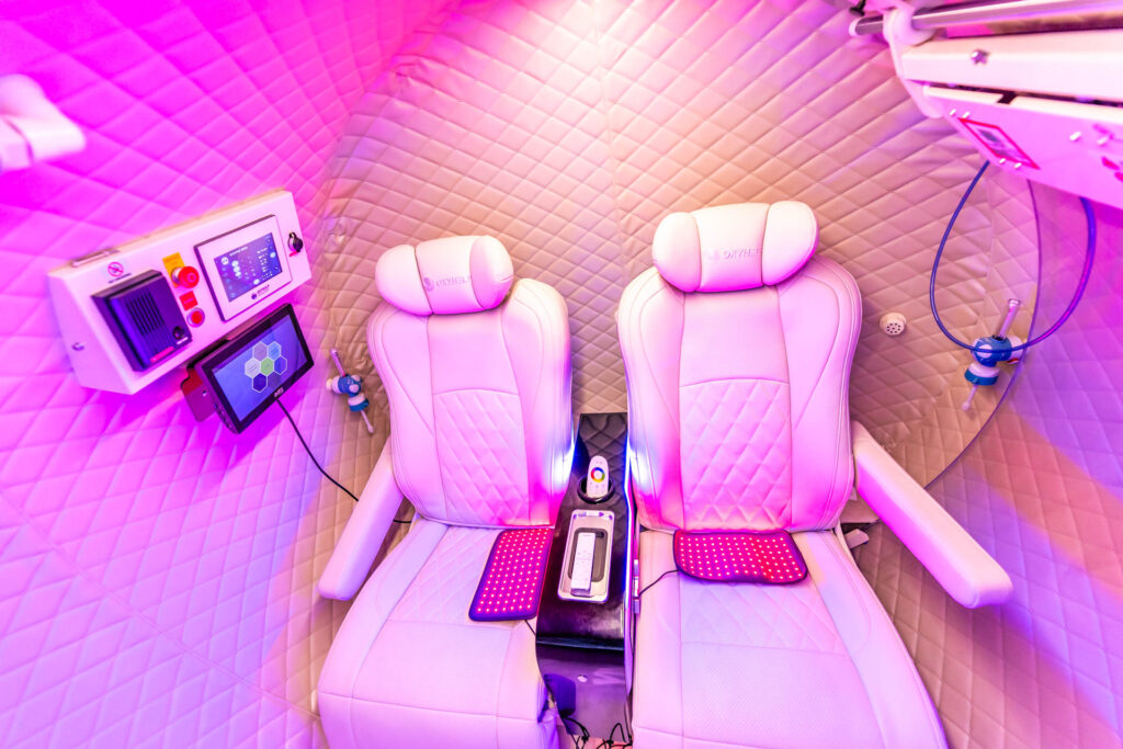 Chromotherapie (Lichttherapie) - OXY Lounge Appenzell - MaDoMa GmbH